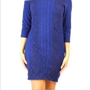 FREE PEOPLE Royal Blue Dress